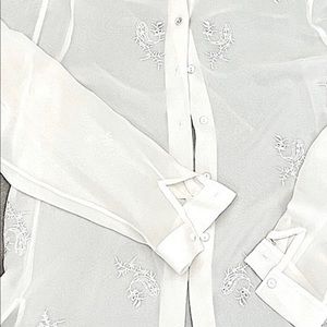 Valerie Steven’s 100% silk TWIN SET, embroidery and beading